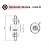 Amortecedor VibraStop Coxim A2 - M5 x 30kg [612202] - Imagem 2