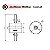 Amortecedor VibraStop Coxim A3 - M6 x 55kg [612203] - Imagem 2