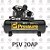 Jogo de Juntas Compressor Pressure PSV 20 AP / ON 20 V - PLL (KIT013-372 - 705657) - Imagem 5