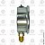 Manometro Vertical - em Inox - Rosca 1/4 - 60psi ou 4bar - 63mm - com Glicerina (729581) - Imagem 3