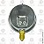 Manometro Vertical - em Inox - Rosca 1/4 - 60psi ou 4bar - 63mm - com Glicerina (729581) - Imagem 2