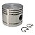 Pistão Compressor - 3 Pol - Pressure Onix 15 - Modelo Antigo - em Alumínio (703727) - P3.D23 - Imagem 3