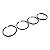 Jogo de Anéis Compressor - 2.1/2 Pol - Schulz MSV 30, 40, 80 Max - 4R (000.0075-0 - 830.0982-0 - 830.0526-2) - P3.E23 - Imagem 3