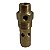 Válvula de Retenção Compressor - 3/4 M x 1/2 M x 1/8 F - Motomil CMV 10 e 15 PL (703742 - 0851 - 23588.3) - Imagem 1
