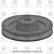 Polia Aluminio Schulz CSL 20BR 120 mm - Canal 1A - Furo 3/4 (19,05 mm) - (709.0926-0) [P2D12] - Imagem 2