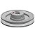 Polia Aluminio 100 mm - Canal 1A - Furo 3/4 (19,05 mm) - [P2D10] - Imagem 1
