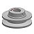 Polia Aluminio 70 mm - Canal 1A - Furo 3/4 (19,05 mm) - [P2B10] - Imagem 1