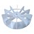 Ventoinha Ventilador Compressor Motomil MAM 7.4 / CMI 7.6 e CMI 8.7 - 28045.7 - Imagem 4