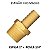 Espigão Fixo Macho - 1 M x 3/4 E - NPT (EM134 - 720312) - Imagem 3