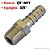 Espigão Fixo Macho - 1/2 M x 3/8 E - NPT (720309) - Imagem 1