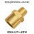 Adptador Fêmea x Macho - 1/2 x 3/8 NPT - MF1238 - Imagem 1
