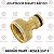 Adaptador Engate Agua Trapp Bronze DY8017C - 3/4F - Imagem 1
