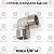 Cotovelo Rosca Macho - 3/8 M - BSP (721203) - Imagem 2
