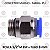 Conexao PU - 8mm x 1/2 M BSP (728014) - Imagem 1