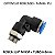 Cotovelo PU x Macho - 6mm x 1/4 BSP - PC614M - Imagem 1