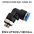 Cotovelo PU x Macho - 8mm x 1/8 BSP - PC818M - Imagem 1
