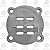 Placa de Valvula Chiaperini TOP10/15 / Motomil CMV 10/15PL CMW 15 (7690.4) [P2 - F16] - Imagem 2