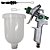Pìstola Pintura Ar Direto Gravidade Wimpel - MP201 AD - 1.0 mm - 250mL - Imagem 2