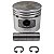 Pistão Compressor - 47 mm - Schulz CSA 8.2 e Motomil CMI - em Alumínio (016.0141-0/AT - 28019.8 - 416022004) - P3.H22 - Imagem 2