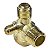 Válvula de Retenção Compressor - 3/8 M x M14x1.5mm x 1/8 M - Motomil CMS 5 / 24L (33328.5) - Imagem 1