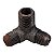 Cotovelo Macho x Flange - 3 Vias - 1/2 x 1/2 NPT - Compressor Chiaperini RED 10 / TOP 10 / MC 6 BPV - Imagem 2