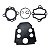 Jogo de Juntas Compressor Schulz CSA 8.5 / MSA 8.1 (830.1707-0/AT) - Imagem 1