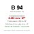 Correia Rexon Lisa em V Canal - B 94 - Chiaperini CJ 60+AP3V (002044) - Imagem 3