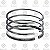 Jogo de Aneis Compressor - 42 mm - Schulz MCSV 20 Audaz AP - 4R (830.1268-0) - P3H24 - Imagem 7