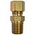 Conexão Reta em Latão - 1/4 M x 5/16 A - NPT (003.0048-9/AT) - Imagem 1