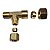 TEE Anilha x Rosca Lateral - 1/2 x 5/16 A x 1/4 M - Schulz CSV 10 Pro Antigo (003.0774-0/AT) - Imagem 3