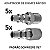Kit 10un - Adaptador Engate Schweers ER 767 - 1/4 F + M - Imagem 2