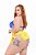 Fantasia Sexy Plus Size Com Bojo Branca de Neve - Imagem 2