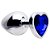 Plug Anal Aço Coração M 8 X 3,4Cm Sexy Import - Imagem 3