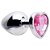 Plug Anal Aço Coração M 8 X 3,4Cm Sexy Import - Imagem 6