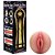 Masturbador Vibrador Vagina Dourado Vipmix - Imagem 1