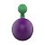 Vibrador Bullet em Formato de Berinjela / Vegetais - 9,6 x 3,1cm - SI - Imagem 3