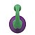 Vibrador Bullet em Formato de Berinjela / Vegetais - 9,6 x 3,1cm - SI - Imagem 4