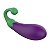 Vibrador Bullet em Formato de Berinjela / Vegetais - 9,6 x 3,1cm - SI - Imagem 1