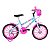 Bicicleta Infantil Aro 16 - Feminina - Com Rodinhas - Imagem 1