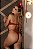 Ref.: 00155 FANTASIA EROTICA SALVA VIDAS COM BODY SEXY E TIARA - Imagem 4