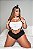 Ref.: 00133 FANTASIA EROTICA PLUS SIZE COELHA SEXY COM SHORT SENSUAL E TOP SEM BOJO - Imagem 1