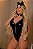 Ref.: 03000 FANTASIA EROTICA COELHINHA TESÃO BODY EM VINIL COM ZIPER E TIARA - Imagem 8