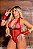 Ref.: 03006 FANTASIA EROTICA MAMAE NOEL DOCINHO BODY VERMELHO COM DETALHES BRANCO E PRETO - Imagem 5