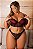 Ref.: 02145 CROPPED COM BOJO PLUS SIZE, FEITO EM TULE E RENDA, C/ DET EM ELÁSTICOS E PINGENTES BANHADOS A OURO - Imagem 1