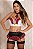 Ref.: 02186 FANTASIA EROTICA DE ESTUDANTE ISA COM TOP E SAIA SEXY - Imagem 4