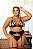Ref.: 03038 FANTASIA ERÓTICA PRETA COELHINHA TRAVESSA PLUS SIZE - Imagem 1