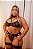Ref.: 03033  FANTASIA SEXY PRETA AMOR DE LUXO PLUS SIZE - Imagem 1