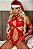Ref.: 03003 FANTASIA EROTICA MAMAE NOEL SEXY BODY COM RECORTES SENSUAIS E LUVAS - Imagem 4