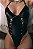 Ref.: 04021 BODY PRETO SENSUAL DE CIRRE COM DETALHES EM COURO - Imagem 3