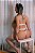 Ref.: 03068 FANTASIA EROTICA DOUTORA TENTAÇÃO TOP E CALCINHA COM CINTA LIGA - Imagem 5